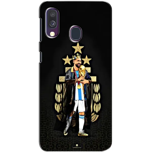 Чохол з принтом «Мессі Король» для Samsung Galaxy A40 2019 (A405F)