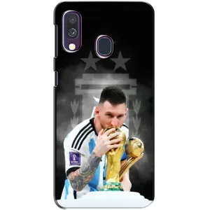 Чохли для Samsung Galaxy A40 2019 (A405F) (Leo чемпіон) (AlphaPrint) (Мессі Чемпіон)