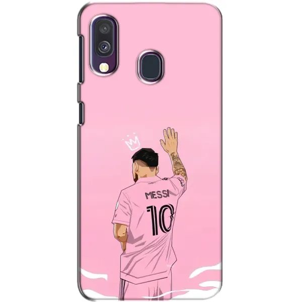 Чохол з принтом «Мессі Маямі» для Samsung Galaxy A40 2019 (A405F)