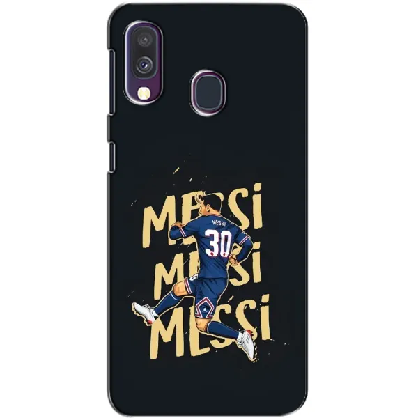 Чохол з принтом «Messi ПСЖ» для Samsung Galaxy A40 2019 (A405F)