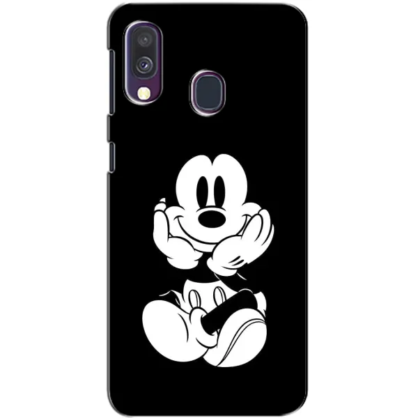 Чохол з принтом «Маус на чорному» для Samsung Galaxy A40 2019 (A405F)