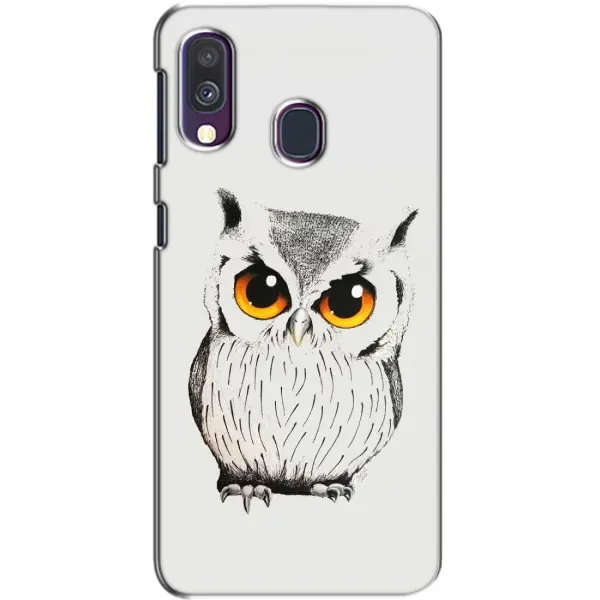 Чохол з принтом «Мила Сова» для Samsung Galaxy A40 2019 (A405F)