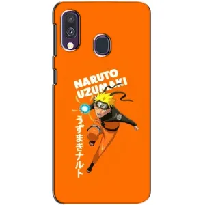 Naruto Anime Чохли для Самсунг Галаксі A40 2019 (A405F) (AlphaPrint) (Наруто узумакі)