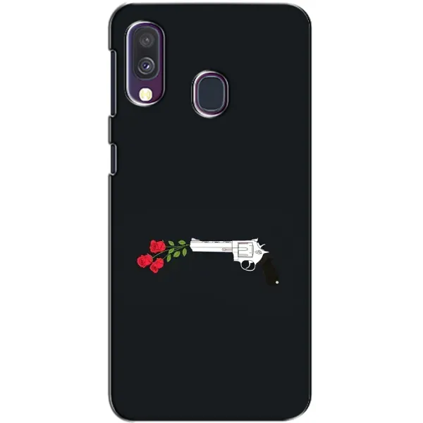 Чехол с принтом «Неожиданные цветы» для Samsung Galaxy A40 2019 (A405F)