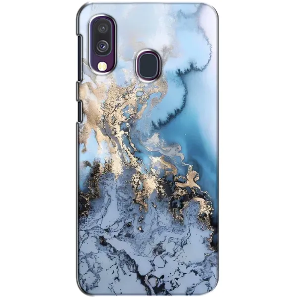 Чехол с принтом «Нежный мрамор» для Samsung Galaxy A40 2019 (A405F)