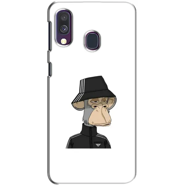 Чехол с принтом «обезьяна NFT Adidas» для Samsung Galaxy A40 2019 (A405F)