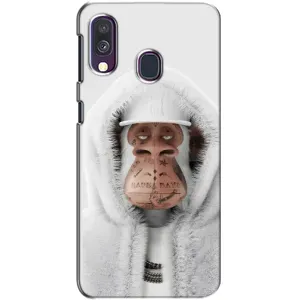 Чохли з Мавпами NFT для Samsung Galaxy A40 2019 (A405F) (AlphaPrint) (мавпа NFT в тату)