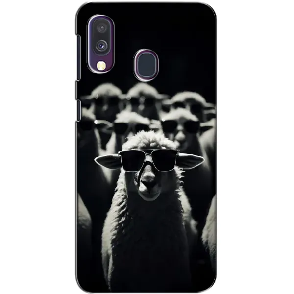 Чохол з принтом «Овечка в окулярах» для Samsung Galaxy A40 2019 (A405F) Чохол з принтом «Овечка в окулярах» для Samsung Galaxy A40 2019 (A405F)