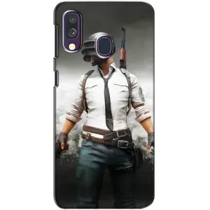 Чеjхол PUBG для Самсунг Галаксі A40 2019 (A405F) (AlphaPrint) (Пабг мен)