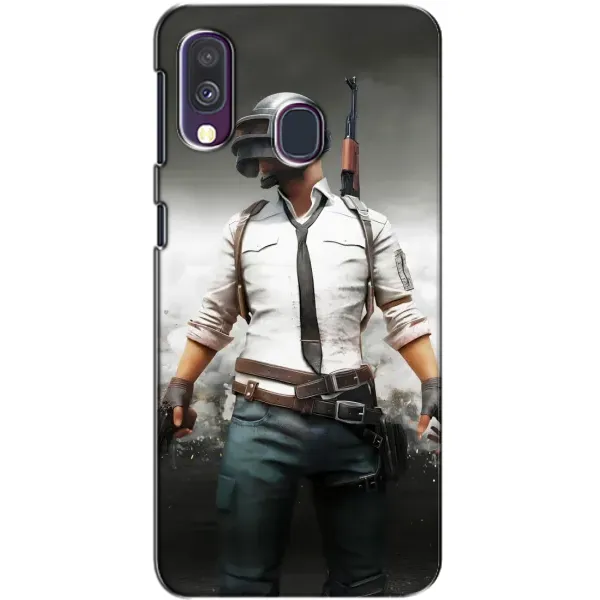 Чохол з принтом «Пабг мен» для Samsung Galaxy A40 2019 (A405F)