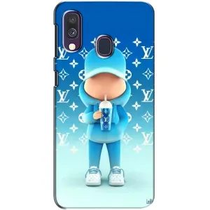 Круті Чохли Луі Віттон для Samsung Galaxy A40 2019 (A405F) (AlphaPrint) (Хлопець LV)