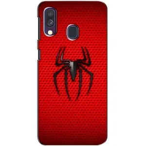 Чохол з людиною павуком для Samsung Galaxy A40 2019 (A405F) - (AlphaPrint) (Павук Марвел)