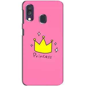 Чохол з картинкою (Стильні) Самсунг Галаксі A40 2019 (A405F) - (AlphaPrint) (Princess)