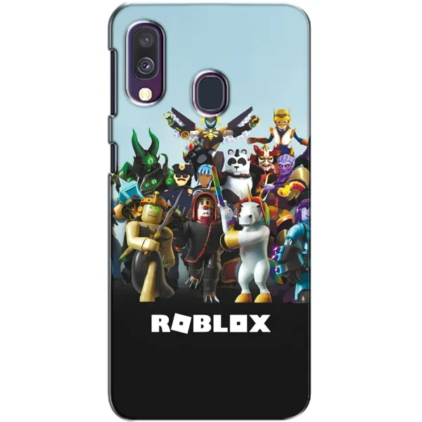 Чехол с принтом «ROBLEX» для Samsung Galaxy A40 2019 (A405F)