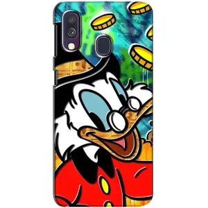 Чехли для Самсунг Галаксі A40 2019 (A405F) - Scrooge MagDag (PREMIUMPrint) (Щаслива Утка)