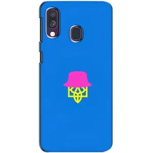 Чохли для Samsung Galaxy A40 2019 (A405F) Укр. Символіка (AlphaPrint) (Шапка на гербу)