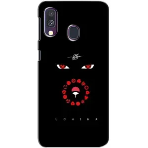 Чохли на тему: Ітачи Учіха для Samsung Galaxy A40 2019 (A405F) (AlphaPrint) (очі Ітачі)