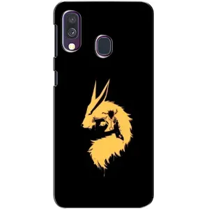 Naruto Anime Чохли для Самсунг Галаксі A40 2019 (A405F) (AlphaPrint) (силует Курама Наруто)
