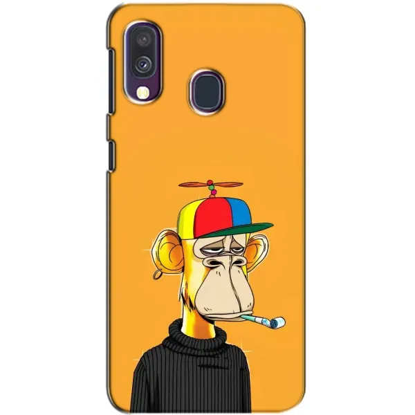 Чехол с принтом «Скучающая Обезьяна NFT» для Samsung Galaxy A40 2019 (A405F)