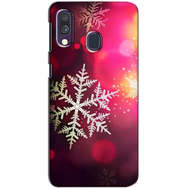 Чехол с принтом «Снежинка» для Samsung Galaxy A40 2019 (A405F)