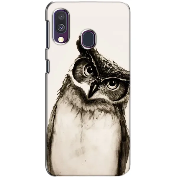 Чохол з принтом «Сова» для Samsung Galaxy A40 2019 (A405F)