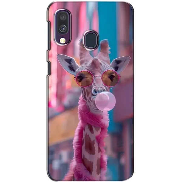 Чохол з принтом «Стильна жирафа» для Samsung Galaxy A40 2019 (A405F) Чохол з принтом «Стильна жирафа» для Samsung Galaxy A40 2019 (A405F)
