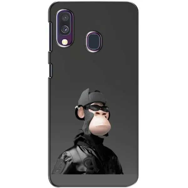 Чехол с принтом «стильная обезьяна NFT» для Samsung Galaxy A40 2019 (A405F)
