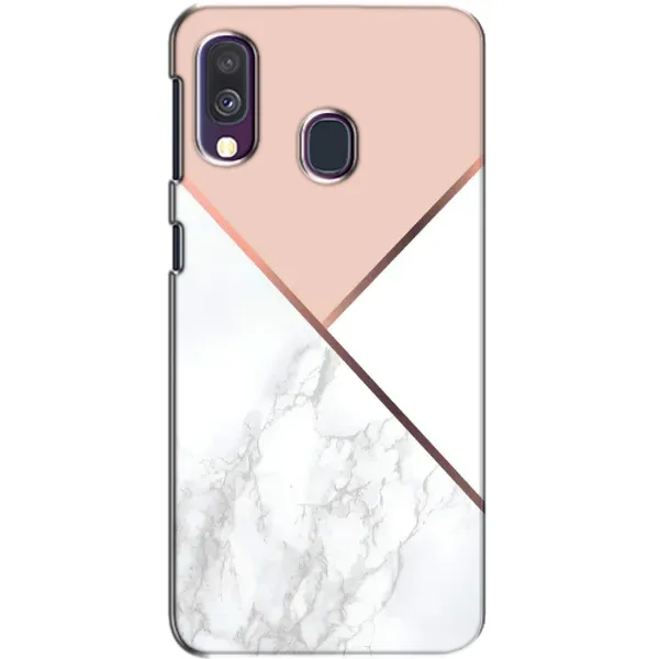 Чехол с принтом «Тройной мрамор» для Samsung Galaxy A40 2019 (A405F)