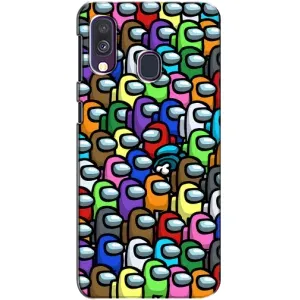 Чехол Амонг Ас для Samsung Galaxy A40 2019 (A405F) (AlphaPrint)