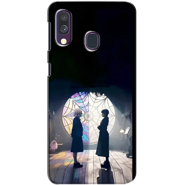 Чехол с принтом «Уэнздей и Инид» для Samsung Galaxy A40 2019 (A405F)