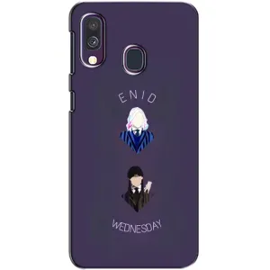 Чохли Венсдей на Samsung Galaxy A40 2019 (A405F) Уенсдей (AlphaPrint) (Венздей і подруга)