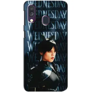 Чохли Венсдей на Samsung Galaxy A40 2019 (A405F) Уенсдей (AlphaPrint) (Венздей кішка)