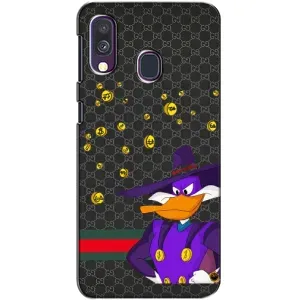 Бренднові Чохли для Samsung Galaxy A40 2019 (A405F) - (PREMIUMPrint) (Утка Гуччі)
