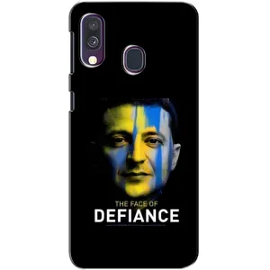 Чохол для Samsung Galaxy A40 2019 (A405F) (AlphaPrint - с принтом Зеленського) (В. Зеленский)