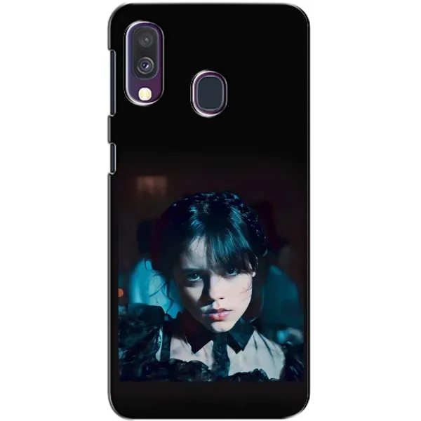 Чехол с принтом «взгляд Уэнздей» для Samsung Galaxy A40 2019 (A405F)