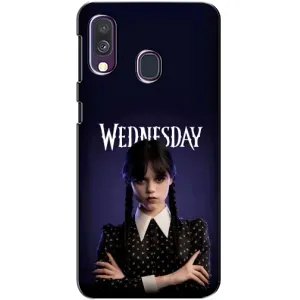 Силіконовий чохол з картинкою для Samsung Galaxy A40 2019 (A405F) (Wednesday)