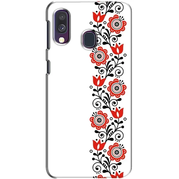 Чохол з принтом «Яскрава вишиванка» для Samsung Galaxy A40 2019 (A405F)