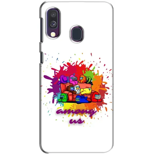 Чехол с принтом «Яркий АмонгАс» для Samsung Galaxy A40 2019 (A405F)