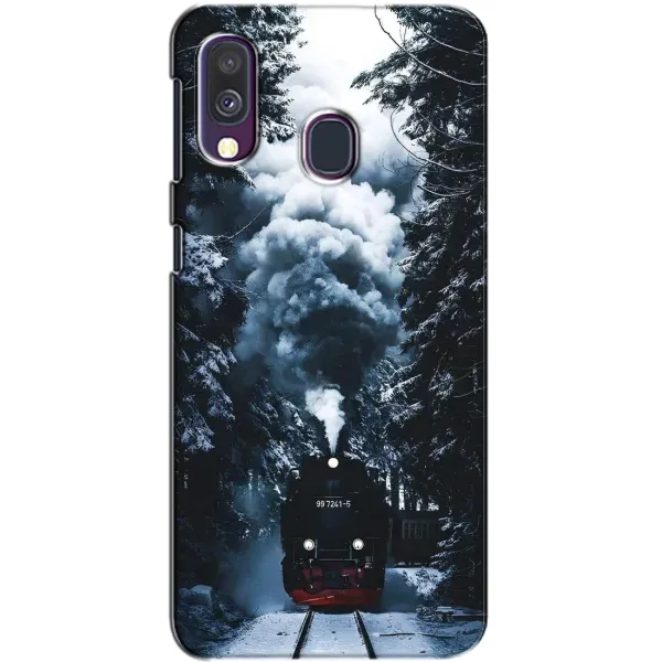 Чехол с принтом «Зимний поезд» для Samsung Galaxy A40 2019 (A405F) Чехол с принтом «Зимний поезд» для Samsung Galaxy A40 2019 (A405F)