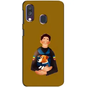 Чохли з картинкою собаки Патрон для Samsung Galaxy A40 2019 (A405F) (AlphaPrint) (ЗСУ Патрон)