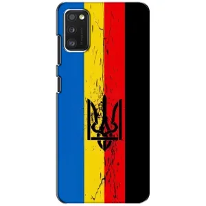 Украинские Чехлы для Samsung Galaxy A41 (A415) с картинкой УПА (AlphaPrint) (Прапор УПА)