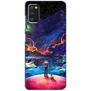 Космические Чехлы для Самсунг А41 (VPrint) (Галактический вид)
