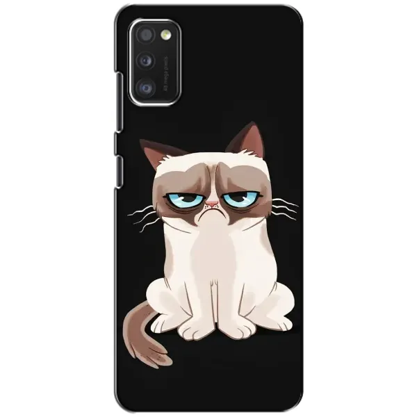 Чохол з принтом «Сумний кіт» для Samsung Galaxy A41 (A415)