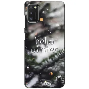 Новорічні, Святкові Чохли для Samsung Galaxy A41 (A415) - 2024 год (Hello winter)
