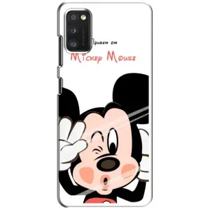 Міккі Маус чохол для Samsung Galaxy A41 (A415) (AlphaPrint - Мультяшні) (Маус Міккі)