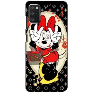 Чохол Disney Mouse Samsung Galaxy A41 (A415) (PREMIUMPrint) (Мінні peace)