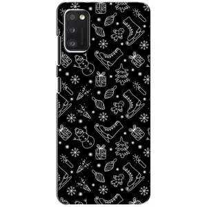Новорічні, Святкові Чохли для Samsung Galaxy A41 (A415) - 2024 год (Новорічний фон)