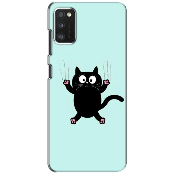Чохол з принтом «Падаючий кіт» для Samsung Galaxy A41 (A415)