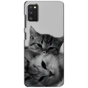 Чохол з малюнком кіт на Samsung Galaxy A41 (A415) (Пара котів)
