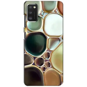Мраморний чехол на Samsung Galaxy A41 (A415) (VPrint) (Радужний Мрамор)